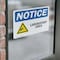 Signmission Laboratory Area Sign With Symbol, 14 in W x Rectangle, Vinyl Decal OS-2PACK-NS-D-1014-L-13935 - alternate 4